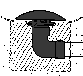 Drawing of the bottom drain