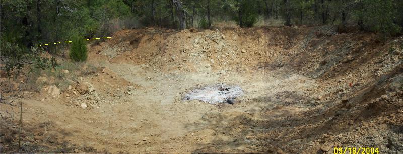 New pond, panoramic